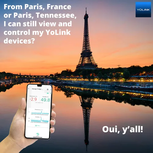 Vista 4 de YoLink Relé, interruptor inteligente, relé inteligente YoLink de 1/4 milla de alcance súper largo compatible con Alexa, Google e IFTTT, máx. 5