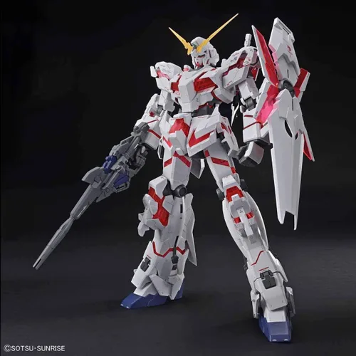 Vista 2 de Bandai 5057986 Rx-0 Unicorn Gundam (modo Destroy) Mega Size 1/48 Model Kit, de Gundam Uc