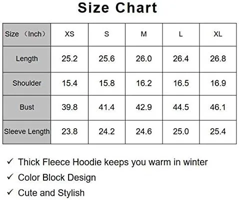 Vista 5 de SweatyRocks Sudadera con capucha de forro polar de manga larga con bolsillos para mujer