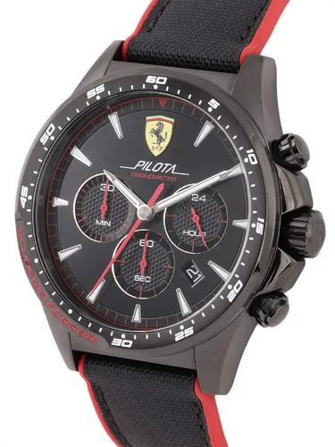 Vista 6 de Ferrari Analog Casual Quartz Pilota Cronometro 0830623