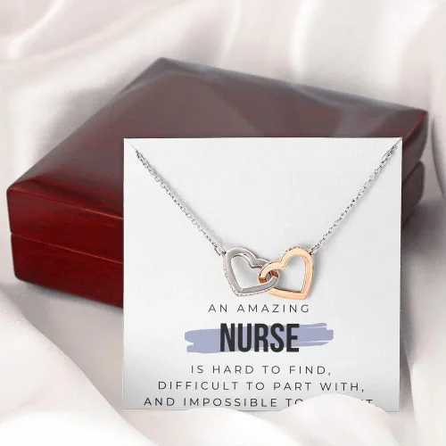 Vista 3 de Collar de enfermera, collar de enfermera para mujer, regalo de futura enfermera, graduación de enfermera 2023, profesional de enfermería registrada