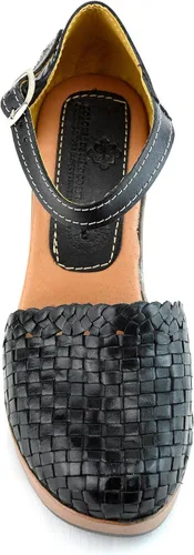 Vista 13 de Zapatos Mexicanos de Plataforma de Piel para Mujer - Modelo 5H02
