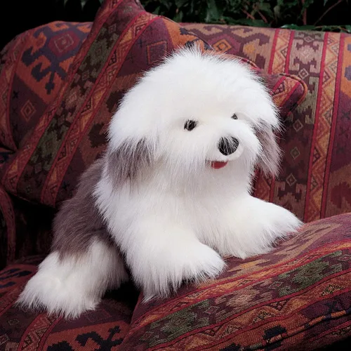 Vista 4 de Folkmanis Marioneta de mano Sheepdog, multicolor (2029)