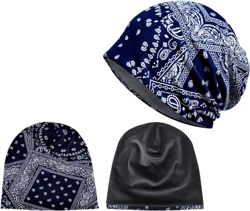 Vista 35 de Jemis Skullies - Gorro tipo beanie informal para otoño