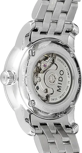 Vista 2 de MIDO Baroncelli - Reloj suizo automático para Mujer - Esfera de nácar - Caja de 1.142 in - M76004691, Nácar