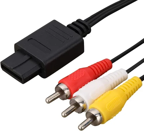 Vista 7 de AV Audio Video Cable Compatible with Nintendo Gamecube