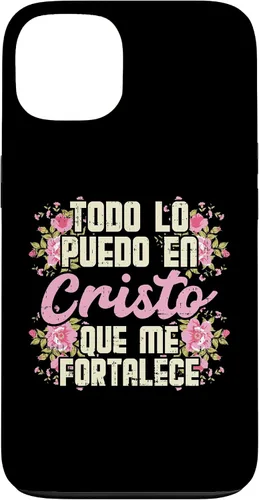 Vista 7 de Todo Lo Puedo En Cristo God Jesus - Funda de regalo cristiana para iPhone 17