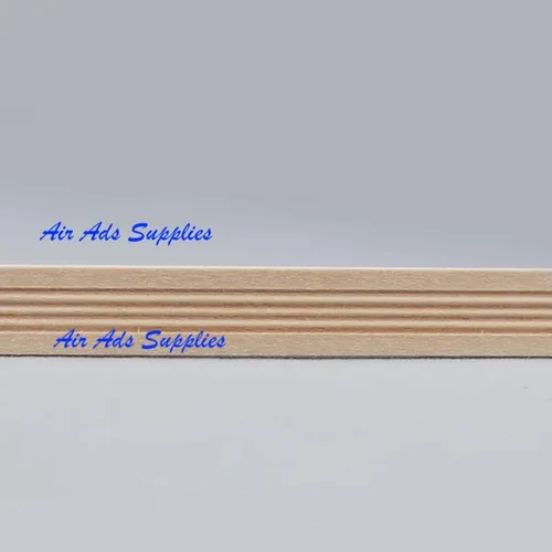 Vista 3 de Línea de muebles en miniatura de casa de muñecas a escala 1:12, acabado de madera, moldura de madera L11.8; W0.5/lote 10 piezas