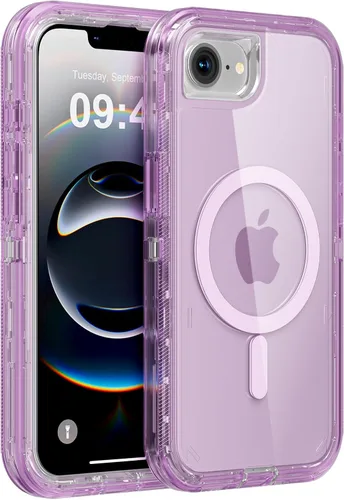 Vista 76 de Follaroma Funda para iPhone 11, Compatible con MagSafe, Fundas de Teléfono de Protección Resistente a Prueba de Golpes de Servicio Pesado