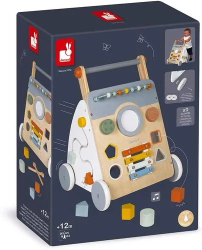 Vista 11 de Janod - Sweet Cocoon - Andador multiactividad para bebés - 12 meses +