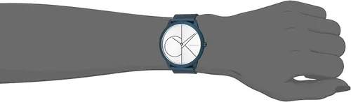 Vista 2 de Calvin Klein Minimal - Pulsera de malla para hombre con logotipo CK