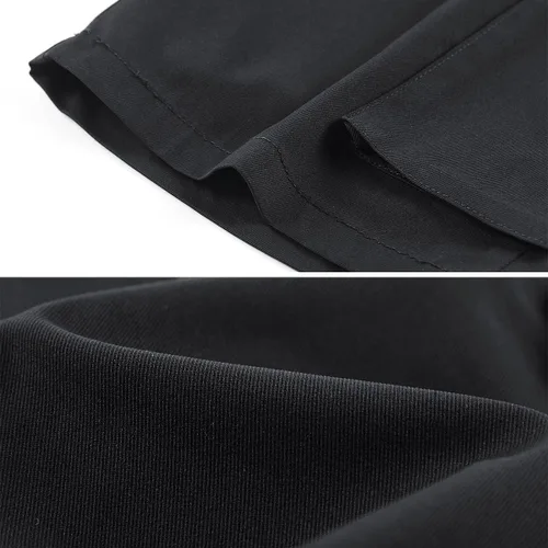 Vista 7 de Msmsse Pantalones cortos de senderismo para mujer, suaves, informales, ligeros, deportivos, hasta la rodilla, pantalones cortos de verano