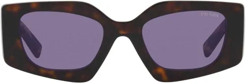 Vista 2 de Prada PR 15YS TortoiseViolet 5121140 - Lentes de sol para mujer, Carey