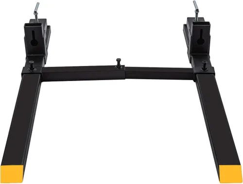 Vista 9 de Brazos porta pallets con barra estabilizadora ajustable - 152 cm 907 kg máx - Abrazadera de horquillas para cucharón de tractor
