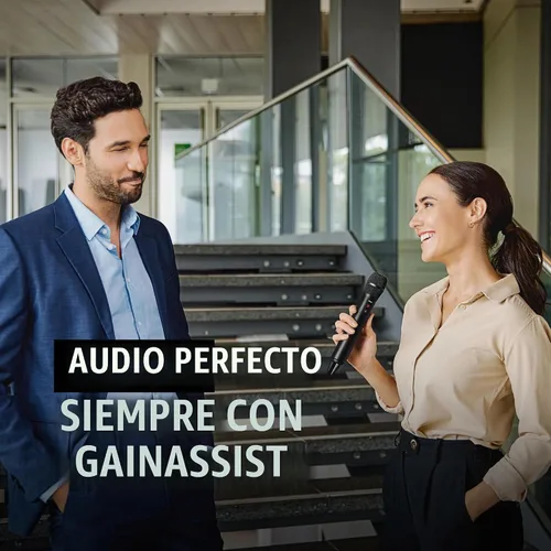 Vista 7 de RØDE Interview PRO Micrófono de condensador de mano inalámbrico con un