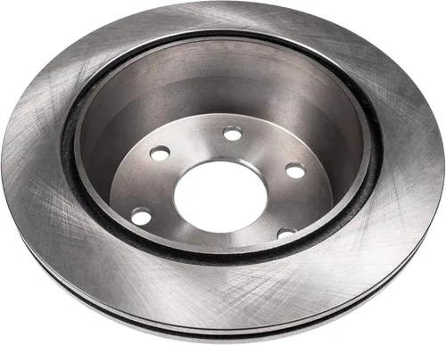 Vista 441 de Detroit Axle - Rotores de freno delantero para 04-13 Mazda 3 Rotores de frenos de disco 06-15 Mazda 5 Reemplazo: Rotor regular delantero de 11.81
