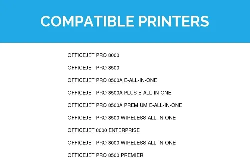 Vista 9 de LD Productos Cartucho de tinta remanufacturado de repuesto para HP 940XL High Yield