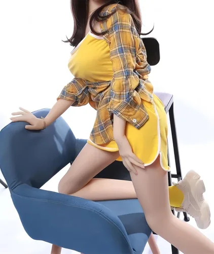 Vista 10 de Muñeca sexual de tamaño real de 3.3 pies para hombres, muñecas sexuales de cuerpo de tamaño completo con pies de pie realistas y realistas, torso