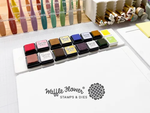 Vista 6 de Waffle Flower Mini soporte para almohadilla de tinta