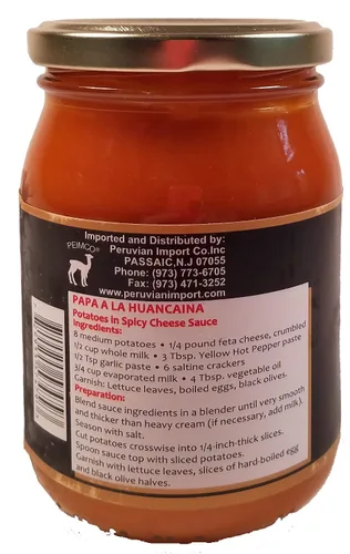 Vista 3 de Inca's Food Aji Amarillo Paste Especial - 15 Oz - Pasta de pimienta amarilla desembrada de Perú
