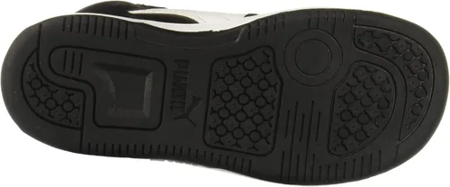 Vista 4 de PUMA Tenis unisex de piel sintética con velcro para niños