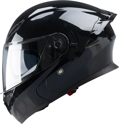 Vista 19 de Casco integral para hombres y mujeres adultos con protector solar ahumado