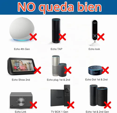 Vista 3 de Adaptador de corriente de 15 W compatible con Amazon Echo Dot de 3ª generación Echo Dot (3ª/4ª generación) con reloj Echo Dot Kids Edition Echo Show