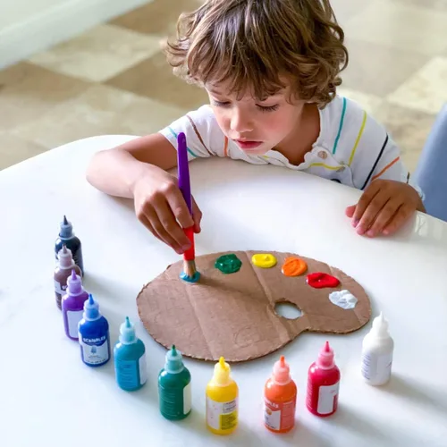 Vista 8 de I Love To Create Scribbles pintura 3D para tela 1 onza 20/Pkg