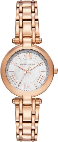 Vista 9 de Michael Kors Laney - Reloj de pulsera de acero inoxidable para mujer