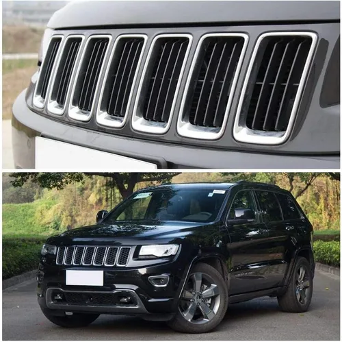 Vista 4 de JeCar Kit de embellecedores ABS con clip para Jeep Grand Cherokee 2014-2016