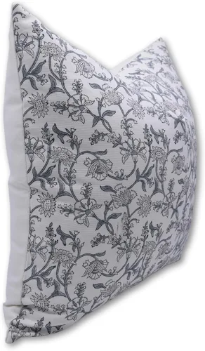 Vista 2 de Funda de cojín de algodón grueso de 14 x 14 pulgadas, con cremallera, para sofá, sillón y cama, decoración de otoño, granja, al aire libre, sala