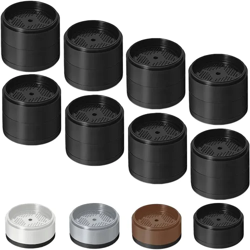 Vista 34 de Elevadores de cama de 1 pulgada, 2 pulgadas, 3 pulgadas, 4 pulgadas de alta resistencia, elevador de muebles ajustable para mesa, escritorio, sofá