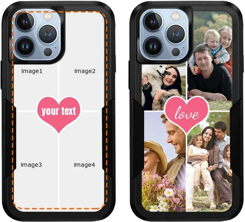 Vista 16 de Funda magnética personalizada para iPhone 13 Pro Max, personaliza tu propia imagen, texto, imagen, imagen, a prueba de golpes, funda Magsafe