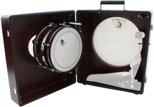Vista 7 de Toca Percussion Kickboxx - Juego de batería para maleta