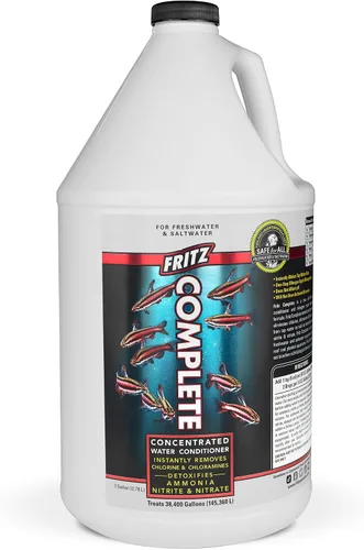 Vista 10 de Fritz Aquatics Acondicionador de agua/declorador completo para acuarios de agua dulce y salada (2 onzas)
