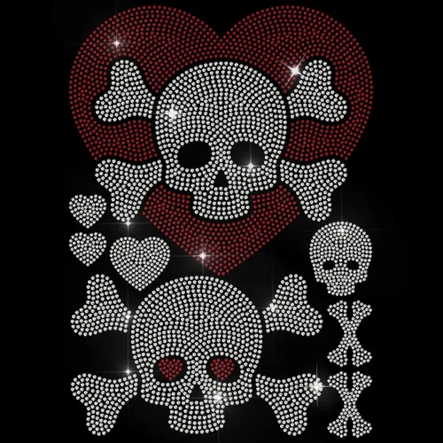 Vista 21 de MAYJOYDIY Alas de transferencia termoadhesivas con texto de ángel con diamantes de imitación, parches de reparación de ropa, apliques de amor
