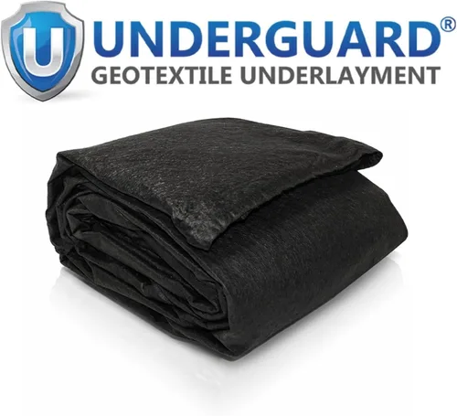 Vista 6 de UNDERGUARD Capa inferior de geotextil no tejido 15 pies Variación de anchos
