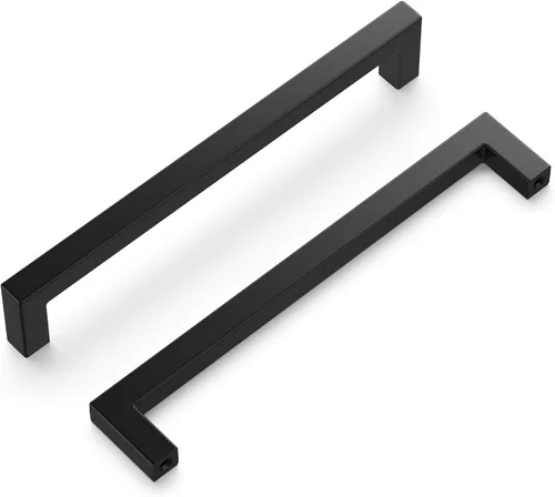 Vista 22 de Hickory Hardware - HH075326-BGB - Manija de la colección Skylight, 3 pulgadas de centro a centro, latón dorado cepillado.