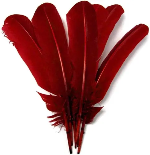 Vista 43 de 1/4 lb - Aqua Blue Pavo Marabou Corto Plumas Sueltas Mullidas Al Por Mayor A Granel