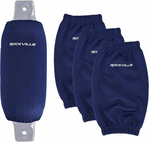 Vista 28 de Rockville C8527NB - Paquete de 4 fundas para guardabarros de barco de 8.5 x Azul marino