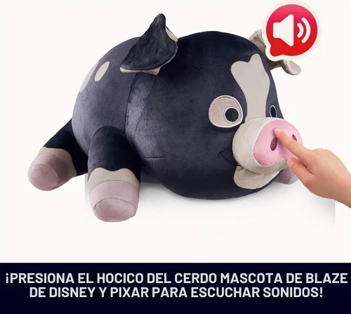 Vista 3 de Mattel Disney y Pixar Toy Story 5 Blaze's Pet Pig - Juguete de peluche