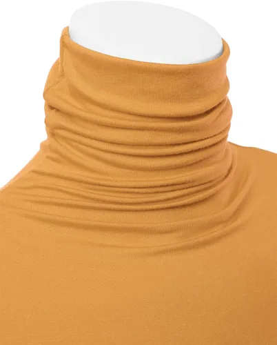 Vista 4 de Fashionolic - Suéter para mujer, de manga larga y cuello alto, ligero, sin botones (talla de la S a la 3X, fabricado en Estados Unidos)