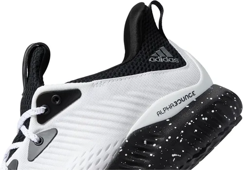 Vista 5 de adidas Alphabounce 1 - Tenis de correr para hombre, Vivid Red-core Black-white