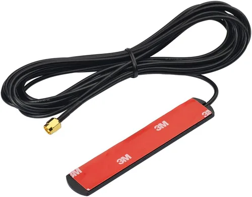 Vista 4 de Bingfu Antena de cámara de rastro celular 4G LTE, montaje adhesivo, RP-SMA, antena de parche macho compatible con cámara de rastro celular 4G LTE