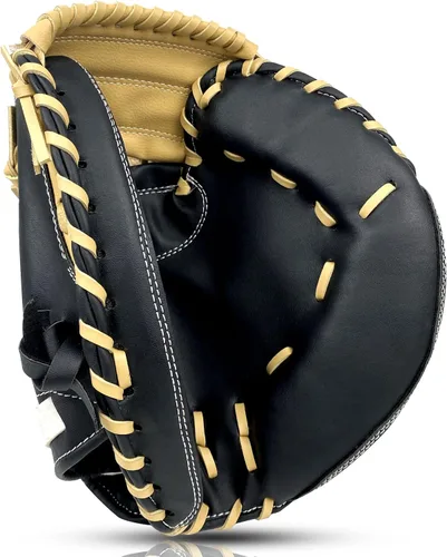Vista 10 de Gracfulcub Guante de Receptor de Béisbol, Lanzamiento con Mano Derecha, Manopla de Receptor de Béisbol y Softbol para Niños, Jóvenes y Adultos
