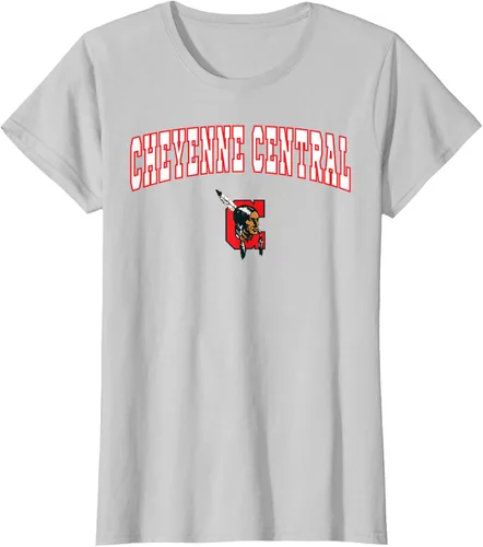 Vista 15 de Cheyenne Central High School Indians T-Shirt C2