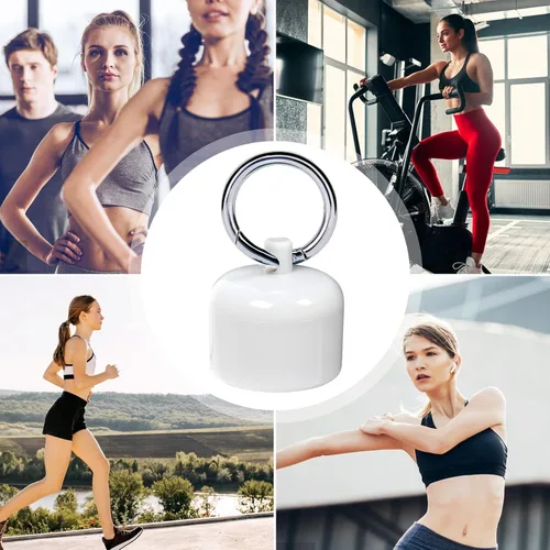 Vista 7 de Soporte de joyería de viaje, llavero portátil para anillos, caja de almacenamiento de joyas deportivas, estuche de joyería de viaje, contenedor