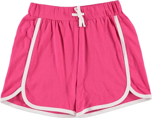 Vista 7 de Pink Angel 4 piezas de pantalones cortos de delfín para niñas, correr, gimnasio, entrenamiento, pantalones cortos para niños, ropa deportiva