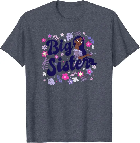 Vista 76 de Disney Encanto Isabela Madrigal Big Sister - Camiseta floral, gris, S Asfalto