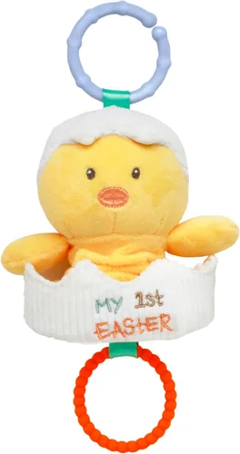 Vista 5 de Baby Starters Magic Years - Juguete de actividad de béisbol con vibración de tracción y sacudimiento, sonajero y gancho de viaje, pelota de juego, 7